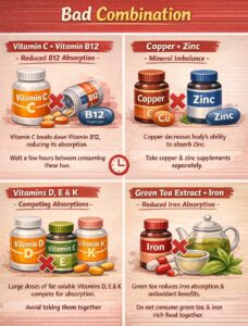 Vitamins and Minerals: Importance, Benefits, Daily Requirements & Food Sources high-potassium-foods-infographic-for-heart-health